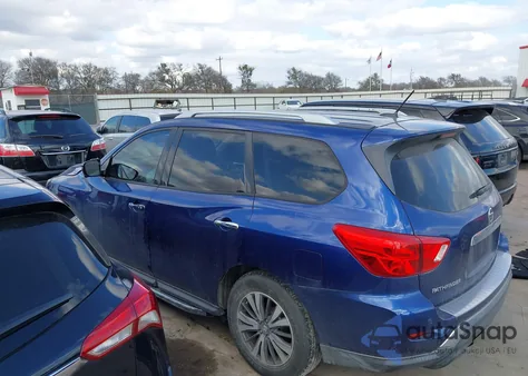 2017 Nissan Pathfinder Sl from USA, damaged, VIN 5N1DR2MN3HC653517